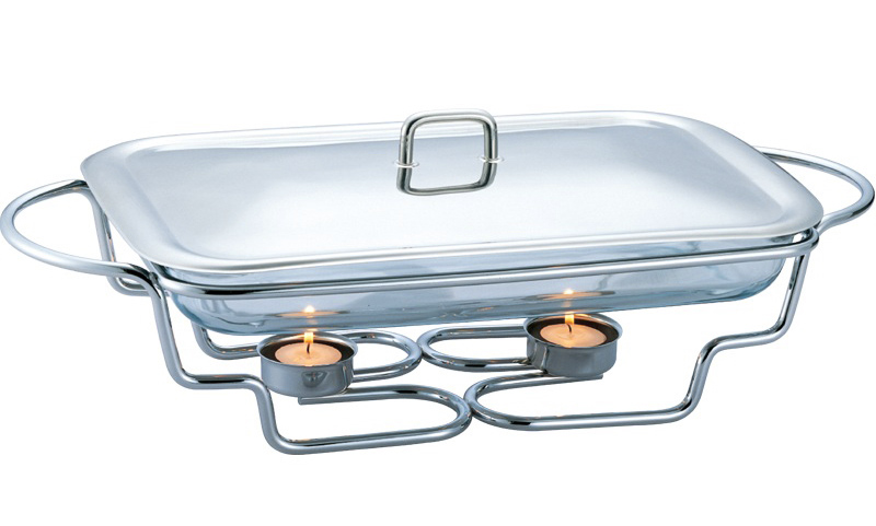 Марміт Kamille Food Warmer прямокутне блюдо 3л 50х25см з підігрівом