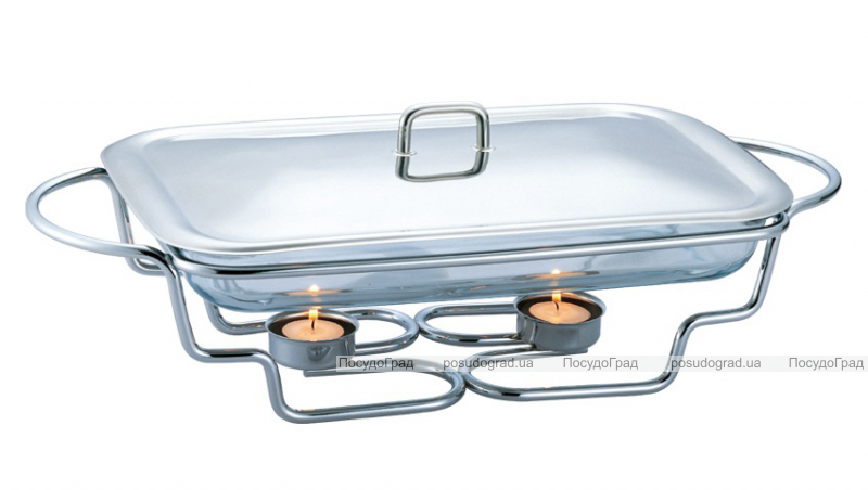 Марміт Kamille Food Warmer прямокутне блюдо 2л 46х22см з підігрівом