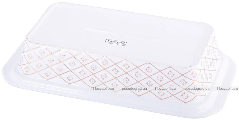 Марміт Kamille Food Warmer "In Gold" керамічна форма 1.3л, 30.5см з підігрівом