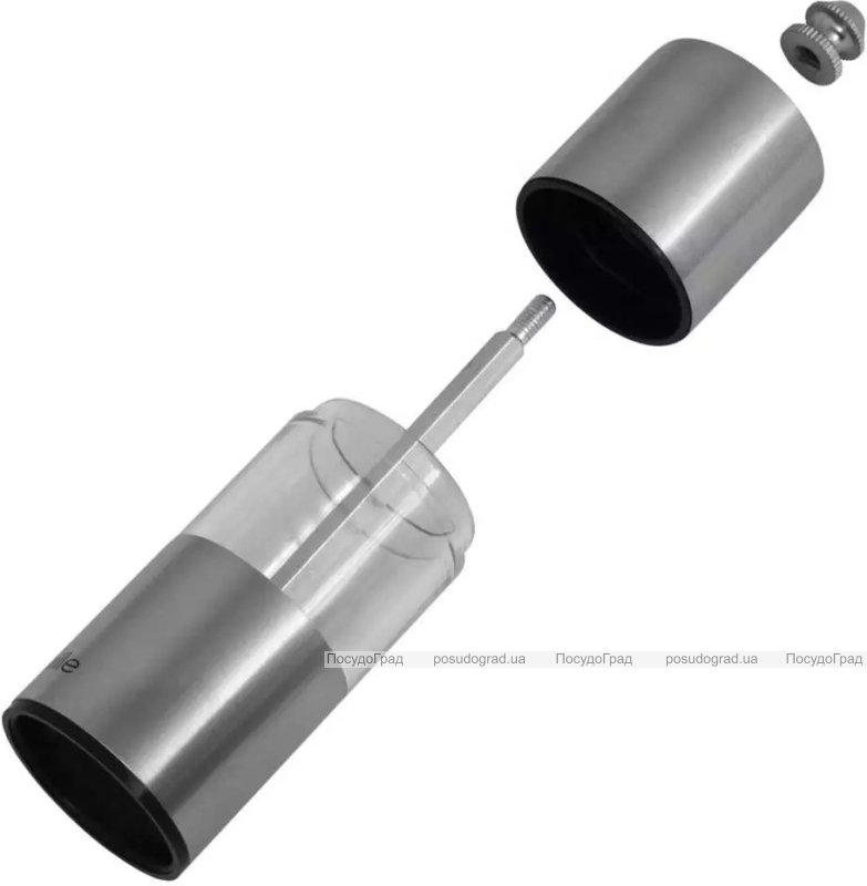 Набір для спецій Kamille Grinder Set перцемолка та сільничка на підставці 10х14.5см