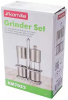 Набір для спецій Kamille Grinder Set перцемолка та сільничка на підставці 10х14.5см