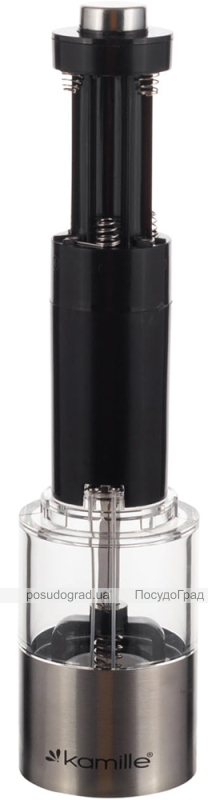 Млин для спецій Kamille Electric Pepper Mill електричний Ø5х21.4см