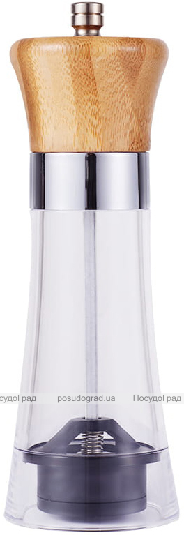 Млин для спецій Kamille Pepper Mill Ø6х18см (ручний млин для перцю)