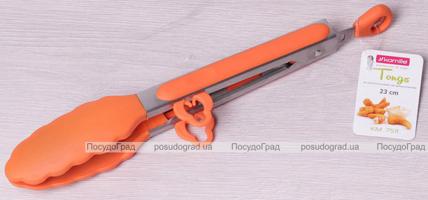 Щипцы Kamille Petal 35.5см нейлоновые с металлической ручкой