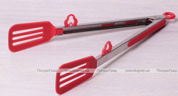 Щипцы-лопатка Kamille Petal 30.5см нейлоновые с металлической ручкой