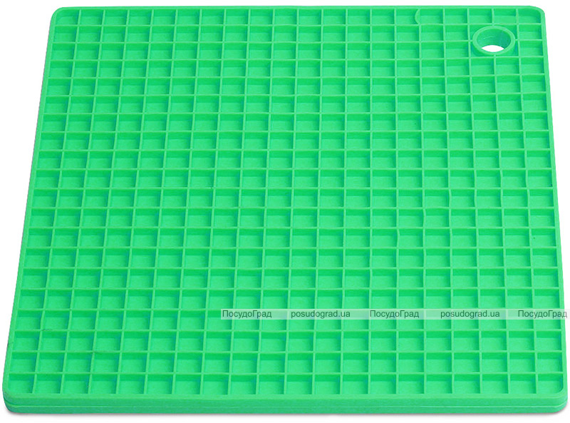 Підставка під гаряче Kamille силіконова 17.5x17.5см, кольорова