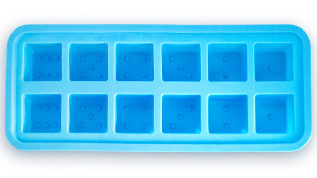 Форма силіконова Kamille Ice Cube для льоду 26х11х3см