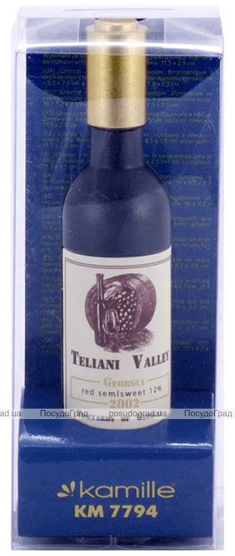 Штопор Kamille Wine Story з магнітом і відкривачкою
