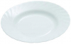 Супова тарілка Luminarc Trianon White Ø23см, склокерамічна