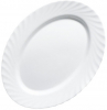 Набір 4 овальних блюда Luminarc Trianon White 29см, склокераміка