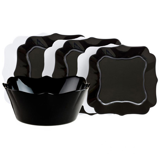 Столовий сервіз Luminarc Authentic Black&White на 6 персон 19 предметів