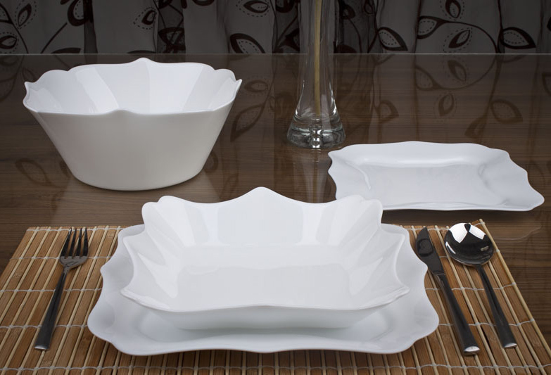 Столовий сервіз Luminarc Authentic White на 6 персон 19 предметів