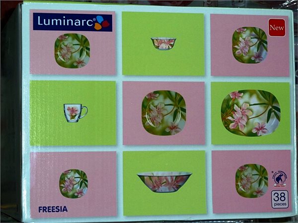Столовий сервіз Luminarc Aime Carina Freesia на 6 персон 38 предметів