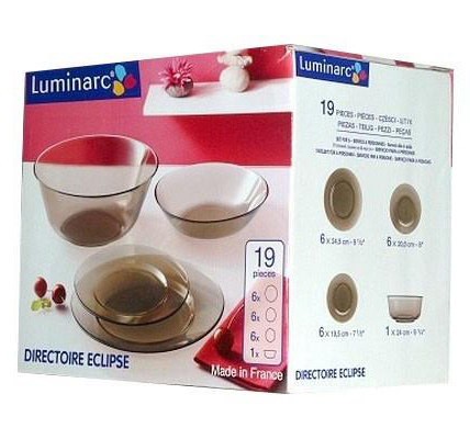 Столовий сервіз Luminarc Direct Eclipse на 6 персон 19 предметів
