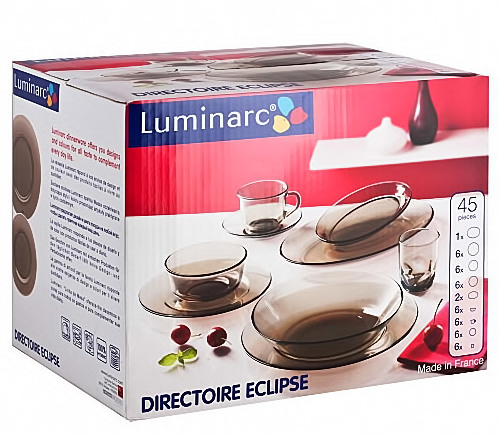 Столовий сервіз Luminarc Direct Eclipse на 6 персон 45 предметів