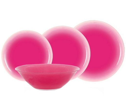 Столовий сервіз Luminarc Fizz Strawberry на 6 персон 19 предметів