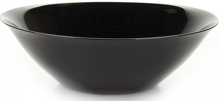 Набор 6 салатников Luminarc Carine Black Ø27см