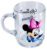 Кружка дитяча Minnie Mouse скляна 250мл для дівчинки