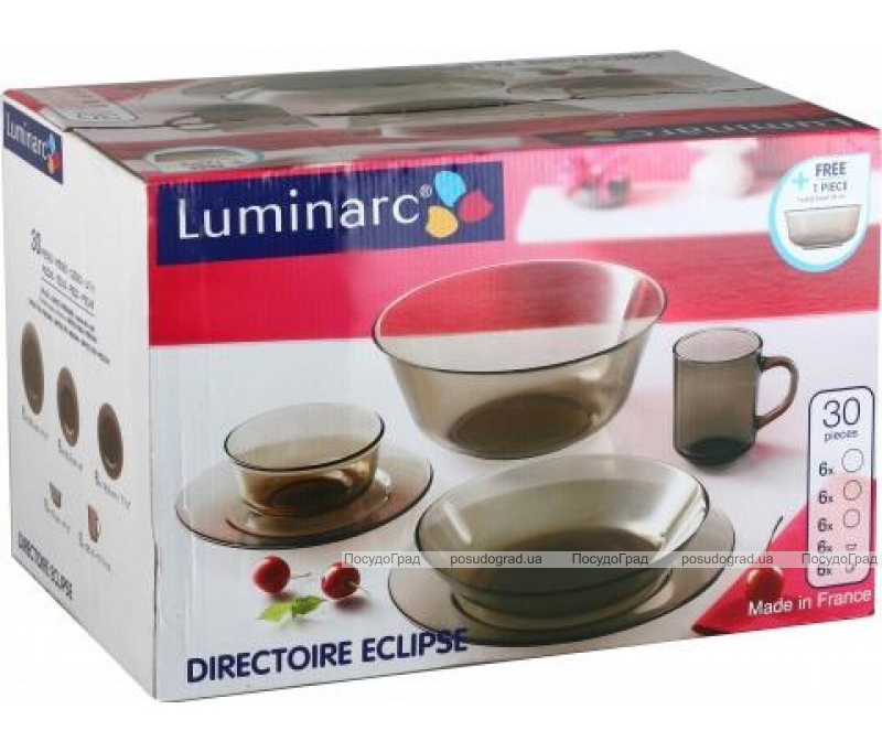 Столовий сервіз Luminarc Direct Eclipse на 6 персон 30 + 1 предмет
