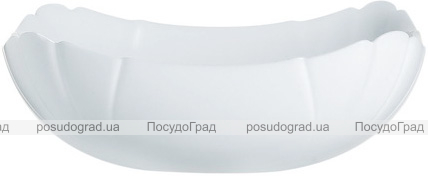 Набір 6 квадратних салатників Luminarc Lotusia White Ø24.5см, склокераміка