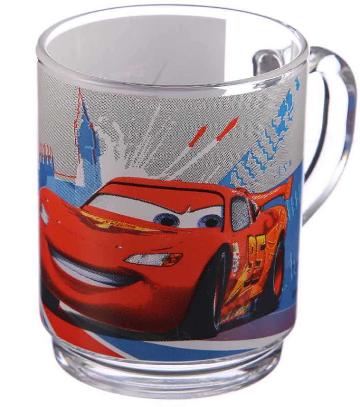 Кружка детская Luminarc Disney Cars стеклянная 250мл