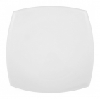 Набір 6 квадратних десертних тарілок Luminarc Quadrato White 19см, склокераміка