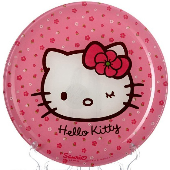 Тарілка десертна Luminarc Hello Kitty Sweet Pink дитяча Ø20см