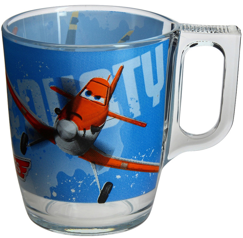 Кружка дитяча Luminarc Disney Planes Dusty скляна 250мл