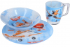 Дитячий набір Luminarc Disney Planes 3 предмети: піала, кружка, тарілка
