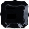 Набір 6 обідніх тарілок Luminarc Authentic Black, квадратні 26см