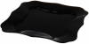Набір 6 обідніх тарілок Luminarc Authentic Black, квадратні 26см