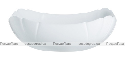 Набір 6 квадратних салатників Luminarc Lotusia White Ø12см, склокераміка
