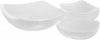 Набір салатників Luminarc Lotusia White 1х25см, 4х16.5см, склокераміка