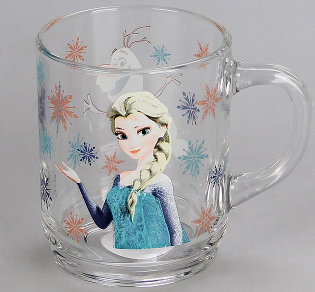 Кружка дитяча Disney Frozen скляна 250мл