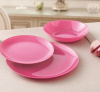 Набір 6 обідніх тарілок Luminarc Arty Pink Ø26см, скло