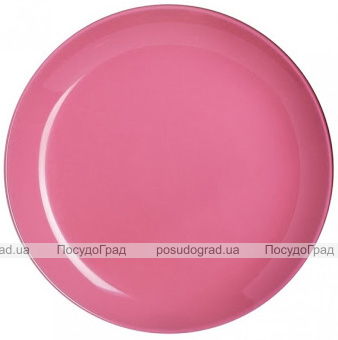 Набір 6 обідніх тарілок Luminarc Arty Pink Ø26см, скло