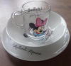 Дитячий набір Luminarc Minnie Mouse 3 предмети: піала, кружка, тарілка для дівчинки