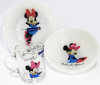 Дитячий набір Luminarc Minnie Mouse 3 предмети: піала, кружка, тарілка для дівчинки