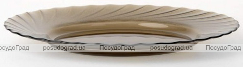Набір 6 обідніх тарілок Luminarc Ocean Eclipse Ø24.5см, скляні