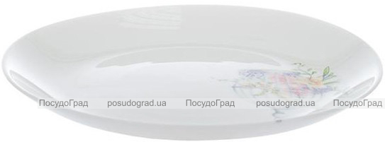 Набір 6 десертних тарілок Luminarc Flore Ø19см, склокераміка