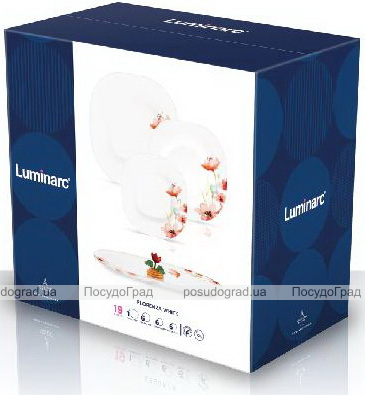 Столовий набір Luminarc Florenza на 6 персон 19 предметів