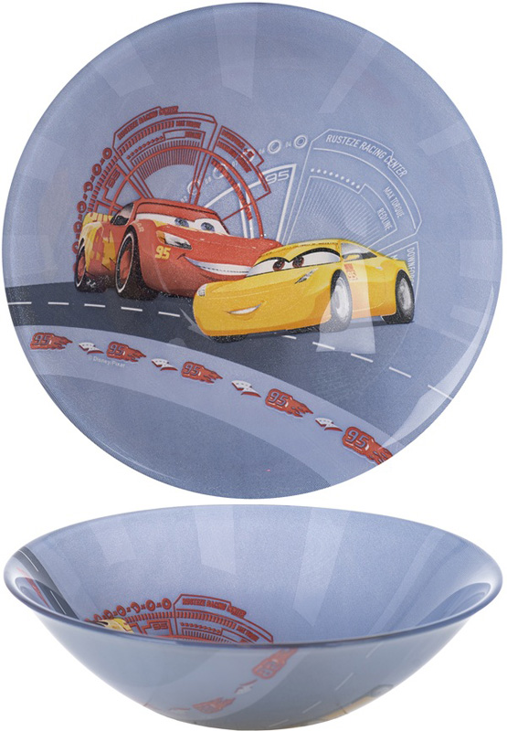 Салатник детский Luminarc Disney Cars Ø16см стеклянный