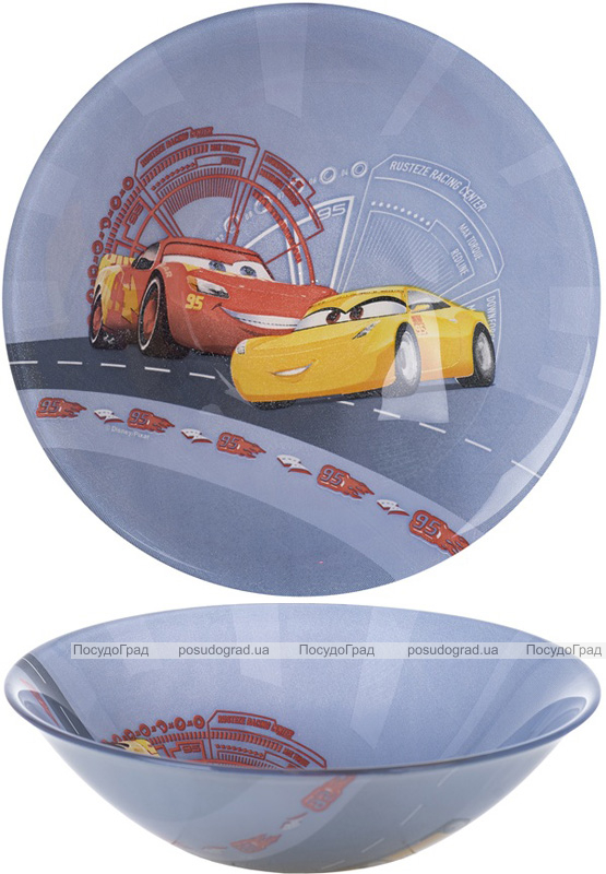 Салатник детский Luminarc Disney Cars Ø16см стеклянный