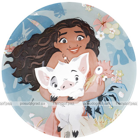 Салатник дитячий Luminarc Disney Vaiana Ø16см скляний