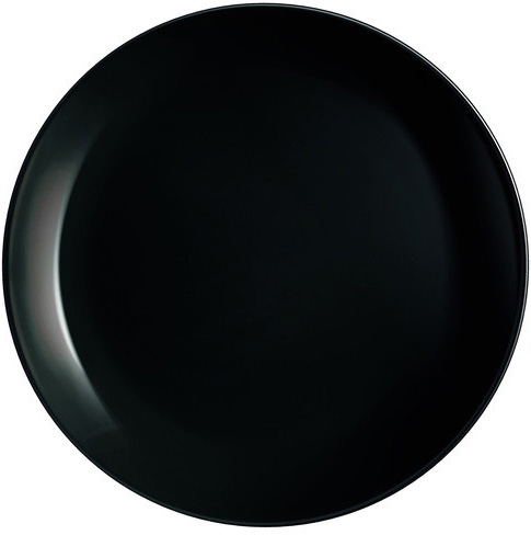 Набор 6 подставных тарелок Luminarc Diwali Noir Ø27.3см