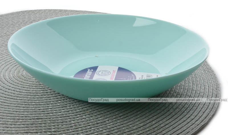 Набір 6 супових тарілок Luminarc Diwali Light Turquoise Ø20см