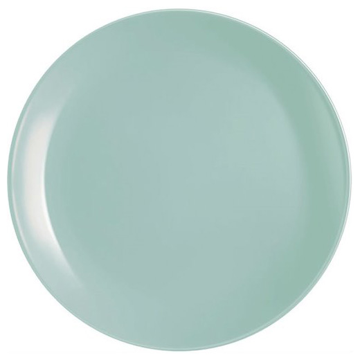 Набор 6 обеденных тарелок Luminarc Diwali Light Turquoise Ø25см