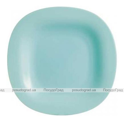 Набір 24 десертних тарілки Luminarc Carine Light Turquoise, квадратні 19см