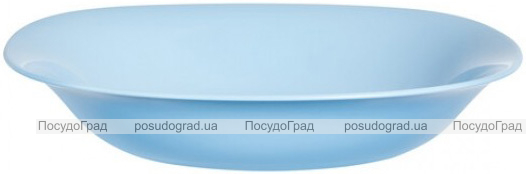 Набір 24 супових тарілки Luminarc Carine Light Blue, квадратні 21см