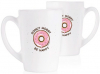 Набір 2 кружки Luminarc New Morning Donut Worry 320мл, склокераміка